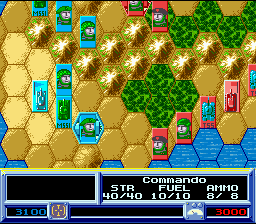 Super Conflict screenshot 4 for Super Nintendo